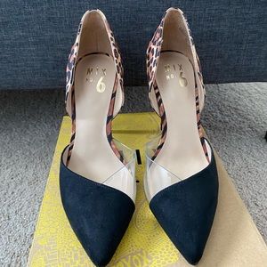 Cute cheetah print pumps